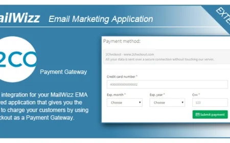 MailWizz EMA integration with 2Checkout