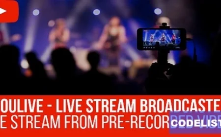 YouLive v1.1.1.3 - Live Stream Broadcaster Plugin for WordPress