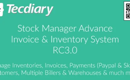 Stock Manager Advance (Invoice & Inventory System)