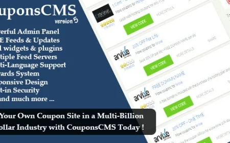 Coupons CMS 5.00