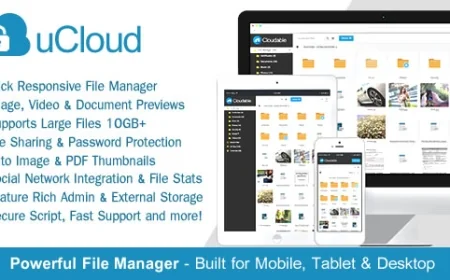 uCloud (previously Cloudable) - File Hosting Script - Securely Manage, Preview & Share Your Files