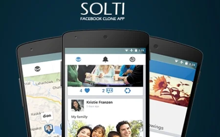 Facebook Clone Android App v1.0 – With friends radar