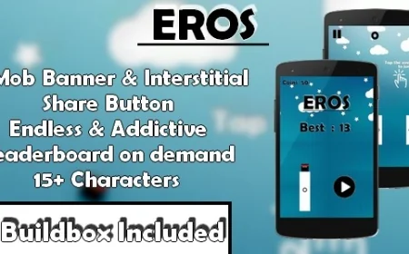 Eros - iOS xCode & Buildbox Game Template