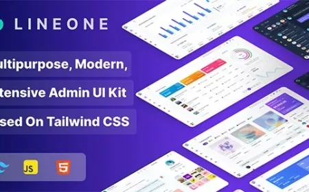 Lineone - Multipurpose Tailwind CSS Admin Template based on HTML, HTML + Laravel v3.1.0