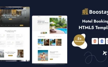 Boostay - Hotel Booking HTML5 Template
