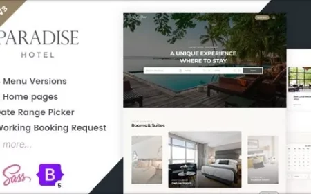 Responsive Paradise Hotel v3.0
