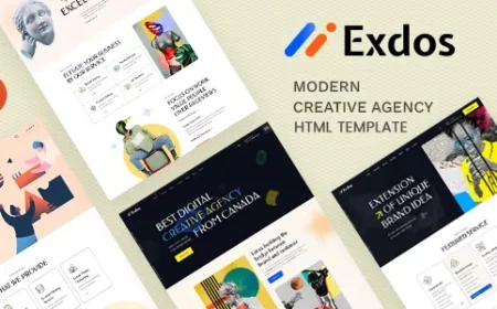Exdos - Creative Agency HTML Template