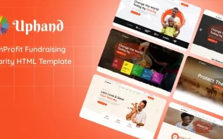 Uphand - Nonprofit Charity HTML Template