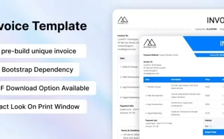 Invoma v1.8.0 - Invoice HTML Template
