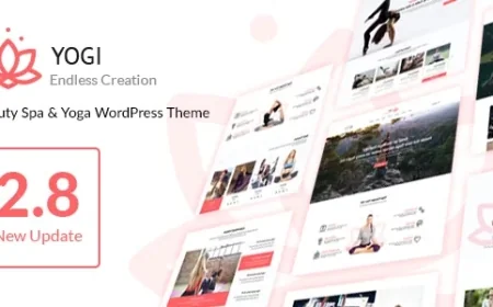 Yogi v2.9.0 - Health Beauty &amp; Yoga WordPress Theme