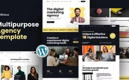 Rinico v1.01 - Multipurpose Agency WordPress Theme