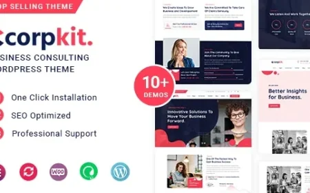Corpkit v1.0.5 - Business Consulting WordPress Theme