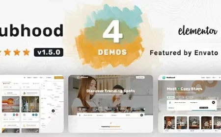 Hubhood v1.5.4.5 - Directory &amp; Listing WordPress Theme