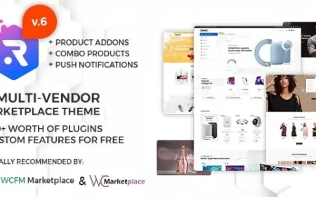 Rigid v6.1.9 - WooCommerce Theme for WCFM Multi Vendor Marketplaces and Single Shops