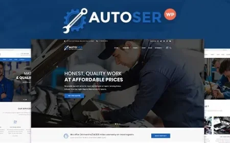 Autoser v1.1.1 - Car Repair and Auto Service WordPress Theme