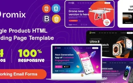 Promix - Single Product HTML Landing Page Template