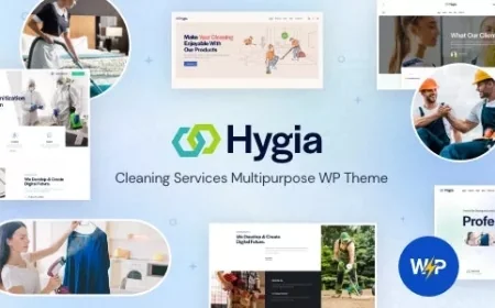 Hygia - Cleaning Services Multipurpose WordPress Theme v1.12.0