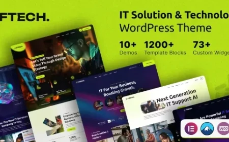 Ftech v1.0.2 - IT Solution &amp; Technology WordPress