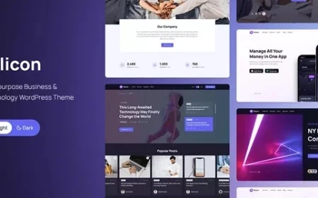 Silicon v1.7.0 - Multipurpose Technology WordPress Theme