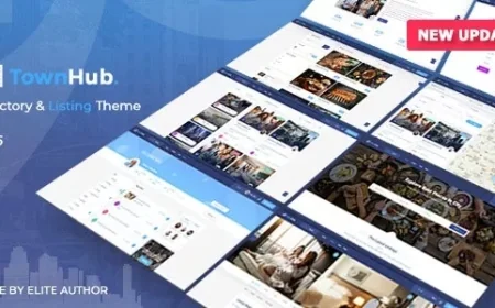 TownHub - Directory &amp; Listing WordPress Theme v1.8.2