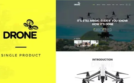 Drone - Single Product WordPress Theme v1.40