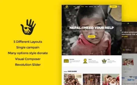 CharityHeart - Charity Responsive WordPress Theme v1.11