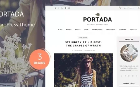 Portada - Blog WordPress Theme v2.4