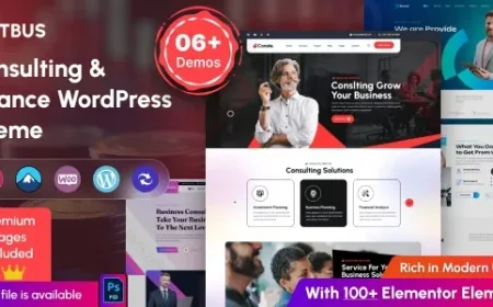 GTBUS - Consulting &amp; Finance WordPress Theme v1.0.3