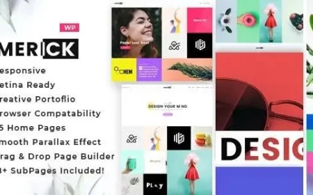 Limerick v2.7 - A Colorful and Modern Multipurpose Portfolio Theme