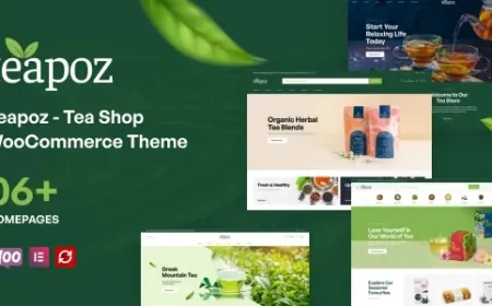 Teapoz v1.1.3 - Tea Shop WooCommerce Theme