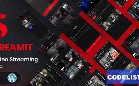 Streamit v4.0 - Flutter Full App For Video Streaming With Wordpress Backend