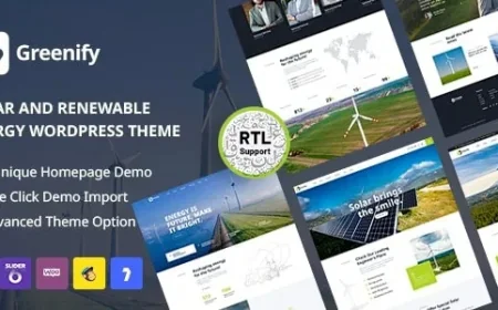 Greenify v1.7 - Solar &amp; Renewable Energy WordPress Theme