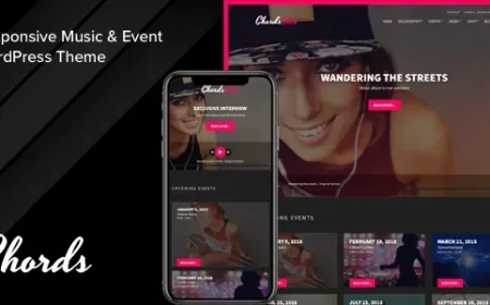 Chords - Music / Artist / Radio WordPress Theme v2.8.0