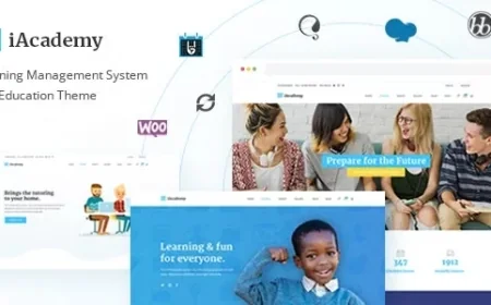 iAcademy v1.7 - Education Theme for Online Learning