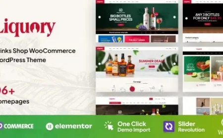 Liquory v1.2.8 - Drinks Shop WooCommerce Theme