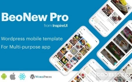 BeoNews Pro v3.0.6 - React Native mobile app for Wordpress