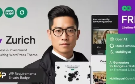 Zurich - Business &amp; Investment Consulting WordPress Theme v1.1