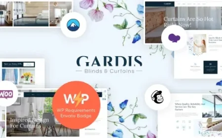 Gardis - Blinds and Curtains WordPress Theme v1.2.11