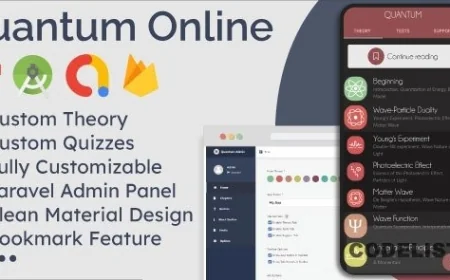 Educational App (Theory & Quizzes) + Admin Panel v1.2.0