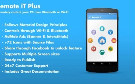 Remote iT Plus 2.0 - Control your PC + Admob + Share