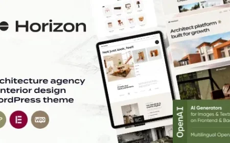 Horizon - Interior Design WordPress Theme v1.1