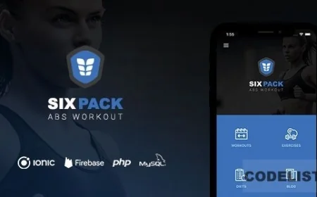 SixPack v2.0 - Complete Ionic 5 Fitness App + Backend