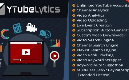 YTubeLytics v1.1 – Youtube Analytics & Marketing Software