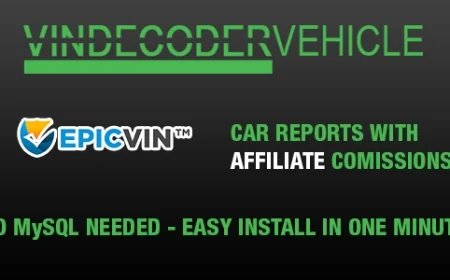 VIN Decoder Vehicle PRO + Epicvin Affiliate