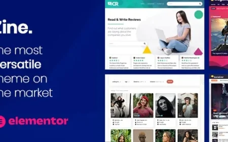 Zine - Website Builder - WordPress Elementor Theme v2.23