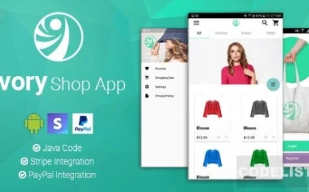 Ivory Shop v2.2.2 - Android eCommerce App