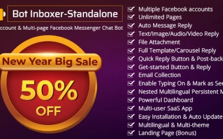Bot Inboxer - Standalone v2.2 - Multi-account & Multi-page Facebook Messenger Chat Bot - nulled