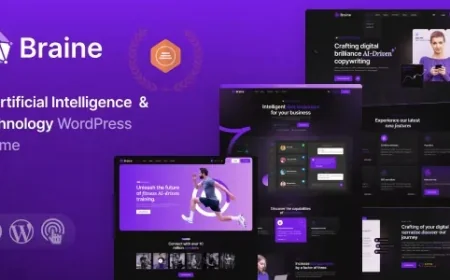 Braine - Digital AI WordPress Theme v1.1