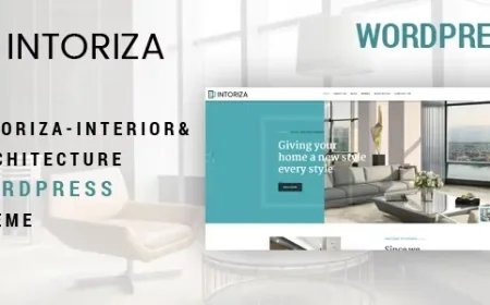 Intoriza - Interior Architecture WordPress Theme v1.0.8