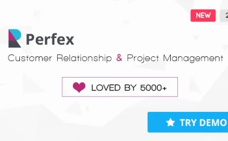 Perfex v2.1.1 - Powerful Open Source CRM